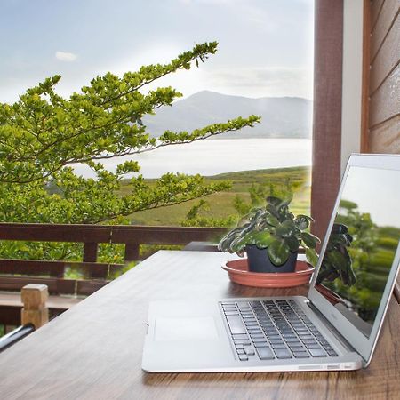 Casa Com Piscina E Incrivel Vista Para Lagoa ガロパバ エクステリア 写真