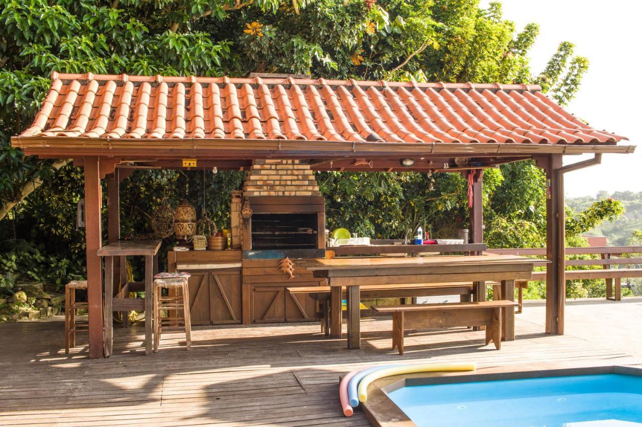 Casa Com Piscina E Incrivel Vista Para Lagoa ガロパバ エクステリア 写真