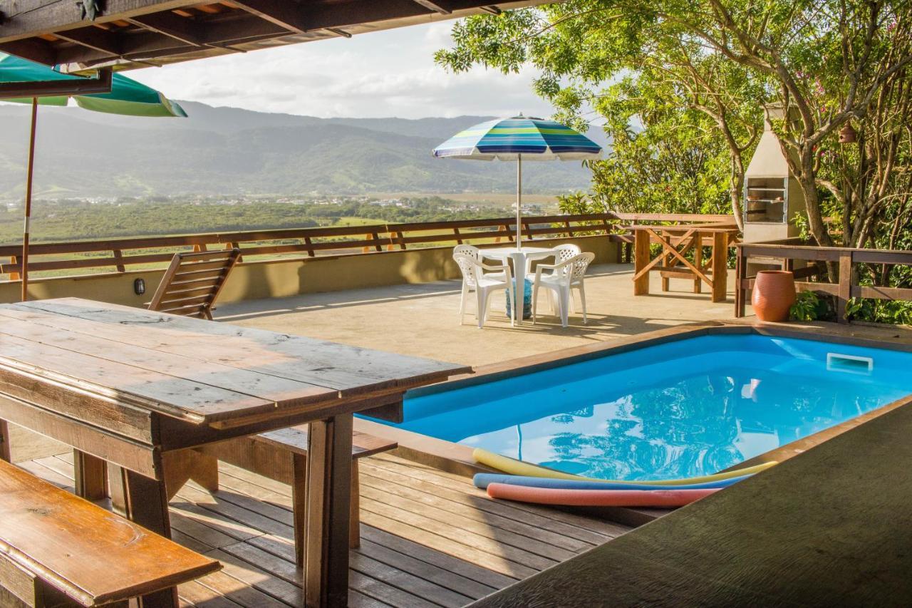Casa Com Piscina E Incrivel Vista Para Lagoa ガロパバ エクステリア 写真