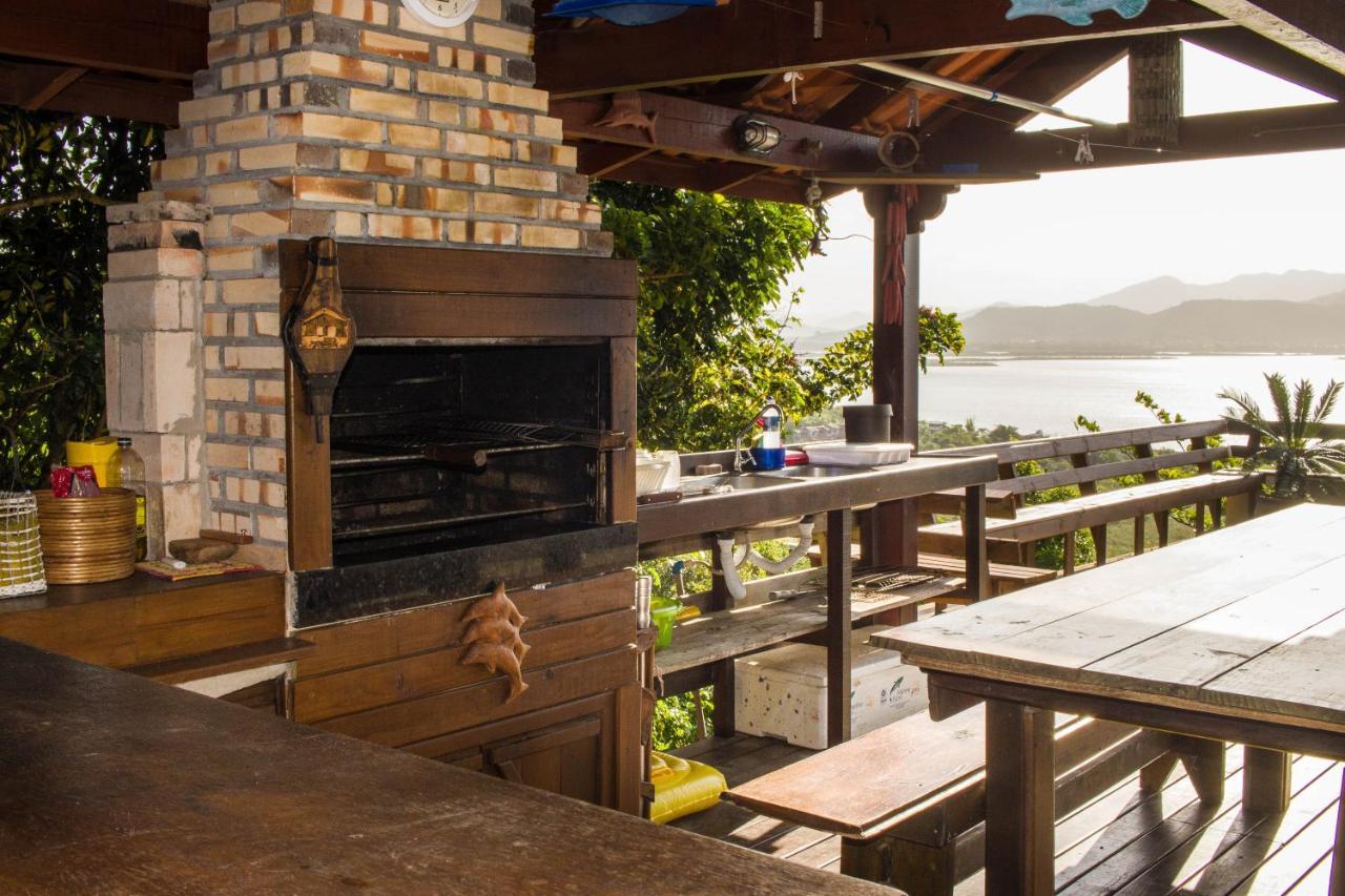 Casa Com Piscina E Incrivel Vista Para Lagoa ガロパバ エクステリア 写真