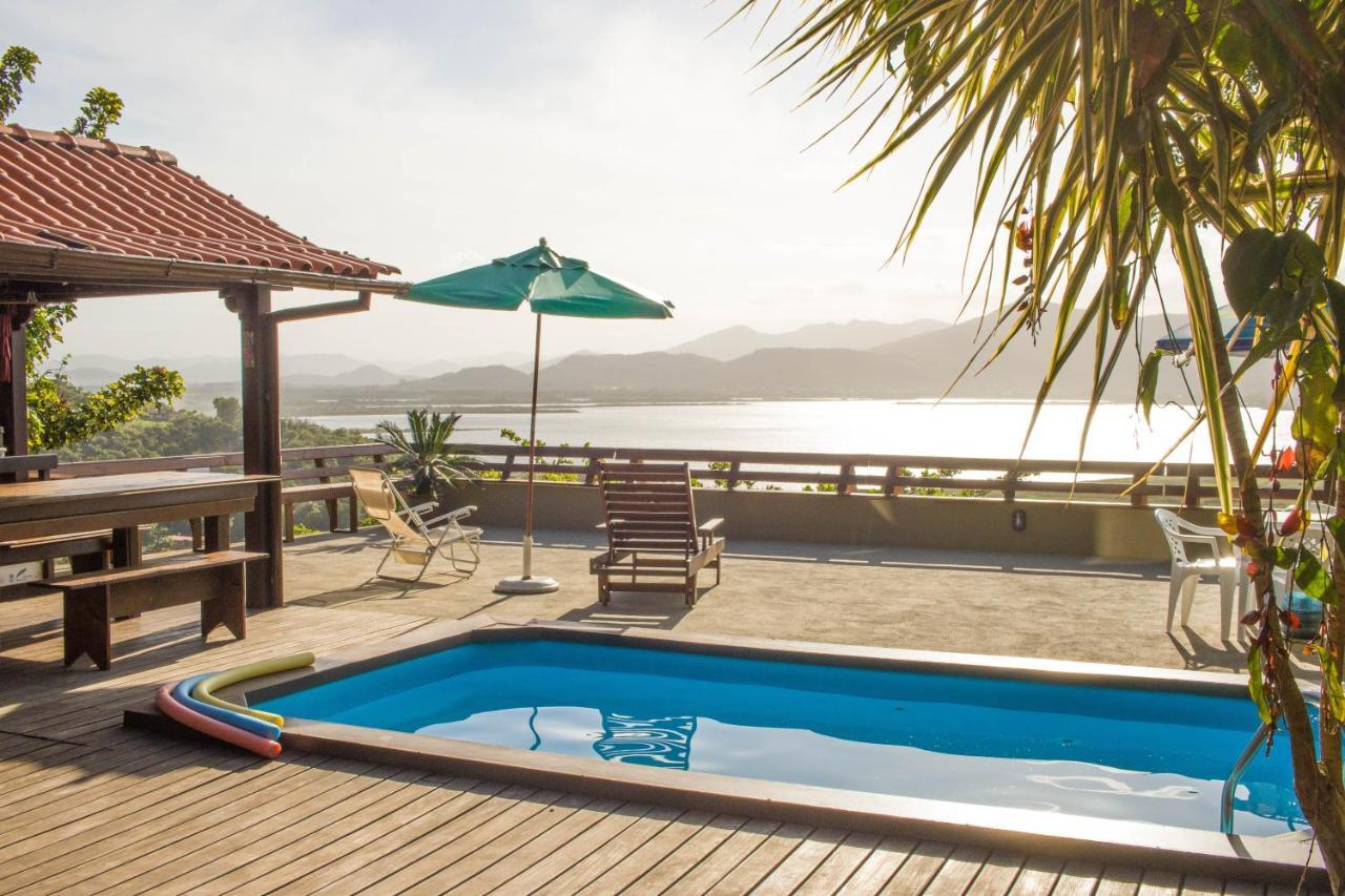 Casa Com Piscina E Incrivel Vista Para Lagoa ガロパバ エクステリア 写真